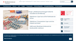 Desktop Screenshot of bmf.gv.at