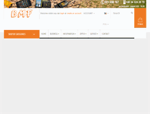 Tablet Screenshot of bmf.pl